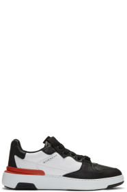 Givenchy - Black & White Wing Low Sneakers