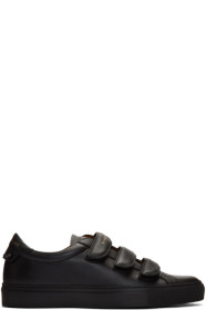 Givenchy - Black Urban Street Straps Sneakers