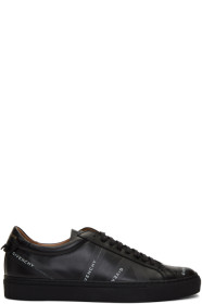 Givenchy - Black Logo Tape Urban Street Sneakers