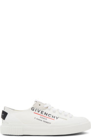 Givenchy - Off-White 'Givenchy Paris' Tennis Sneakers