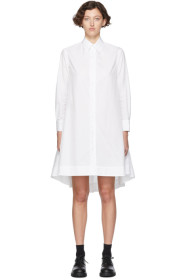 Regulation Yohji Yamamoto - Robe chemise blanche R-Flare