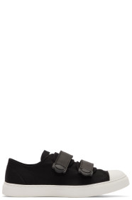 Regulation Yohji Yamamoto - Baskets à brides noires et blanches