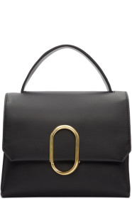 3.1 Phillip Lim - Black Mini Alix Top Handle Satchel