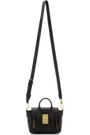 3.1 Phillip Lim - Black Nano Pashli Satchel