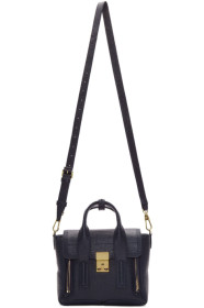 3.1 Phillip Lim - Sac bleu marine Mini Pashli