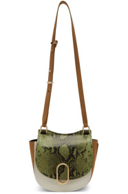 3.1 Phillip Lim - Sac embossé façon python vert Alix Hunter