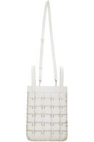 3.1 Phillip Lim - 白色迷你 Billie Twisted Cage 托特包