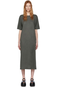 Frenckenberger - Robe en cachemire grise Bag