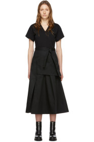3.1 Phillip Lim - Black Utility T-Shirt Dress