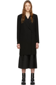 3.1 Phillip Lim - Black Overlay Coat