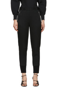3.1 Phillip Lim - Black Wool Jogger Trousers