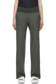 Frenckenberger - Pantalon de survêtement ample en cachemire gris