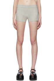 Frenckenberger - Short en cachemire beige Boxer