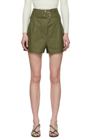 3.1 Phillip Lim - 卡其色工装束带短裤