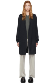 Frenckenberger - Cardigan en cachemire vert Straight