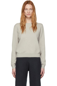 Frenckenberger - Beige Cashmere R-Neck Sweater