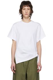 3.1 Phillip Lim - 白色 Gathered Ring T 恤