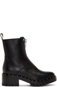 3.1 Phillip Lim - 黑色 Hayett 铆钉踝靴