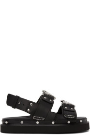3.1 Phillip Lim - Black Alix Flatform Sandals