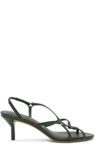 3.1 Phillip Lim - グリーン Louise スロッピー 60mm サンダル
