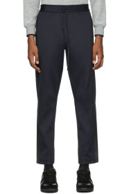 3.1 Phillip Lim - Pantalon de survêtement bleu marine