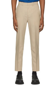 3.1 Phillip Lim - Pantalon en laine beige Needle