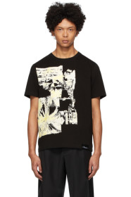 3.1 Phillip Lim - T-shirt noir Postcard Perfect