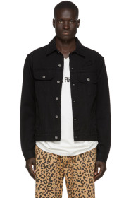 Vyner Articles - Black Trucker Jacket