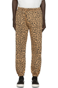 Vyner Articles - Tan Leopard Chaos Lounge Pants