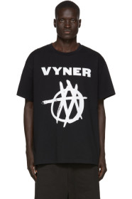 Vyner Articles - ブラック Vision ロゴ T シャツ