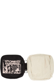 Raf Simons - SSENSE Exclusive Black & Beige Eastpak Edition America Messenger Bag