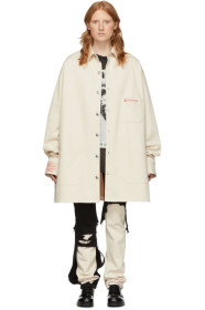 Raf Simons - Off-White Denim Big Fit Shirt