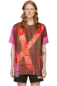 Raf Simons - Multicolor Tyvek Hand-Painted Hospital Top Blouse
