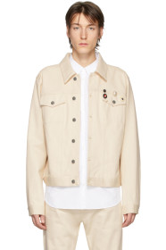 Raf Simons - Off-White Denim Slim Fit Jacket