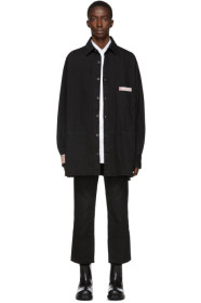 Raf Simons - Black Denim Big Fit Shirt