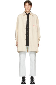 Raf Simons - Off-White Denim Big Fit Shirt