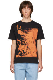 Raf Simons - Black 'Garden Of Even' Slim Fit T-Shirt