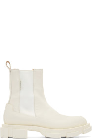 both - SSENSE Exclusive Off-White Gao Chelsea Boots