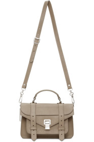 Proenza Schouler - Taupe Tiny PS1 Bag