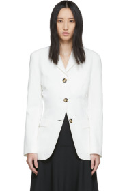 Proenza Schouler - White Cinched Blazer