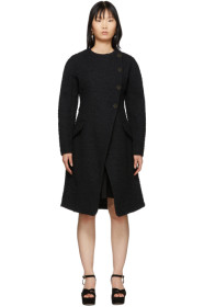 Proenza Schouler - Black Bouclé Coat