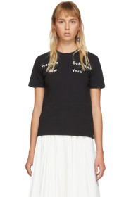 Proenza Schouler - 黑色“New York” T 恤