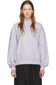 Proenza Schouler - パープル Proenza Schouler White Label アドレス ロゴ スウェットシャツ