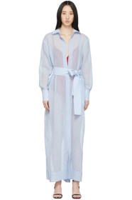 Matériel Tbilisi - Blue Maxi Lightweight Shirt