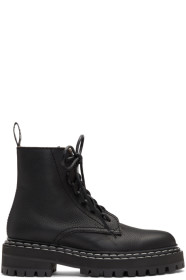 Proenza Schouler - Bottes lacées noires