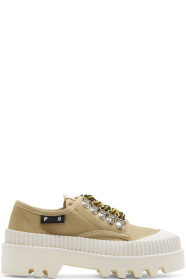Proenza Schouler - Beige Lug Sole Derbys