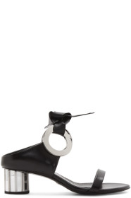 Proenza Schouler - Black Grommet Sandals