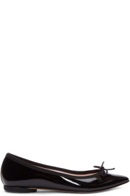 Repetto - Black Patent Brigitte Ballerina Flats