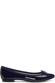 Repetto - Blue Patent Cendrillon Ballerina Flats