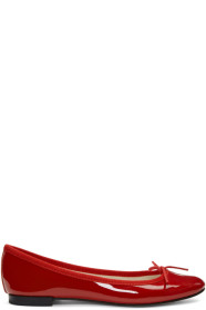 Repetto - Ballerines en cuir verni rouges Cendrillon